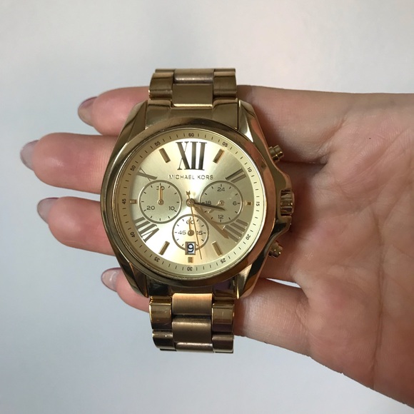 Michael Kors Bradshaw - Gold Watch - Picture 3 of 6